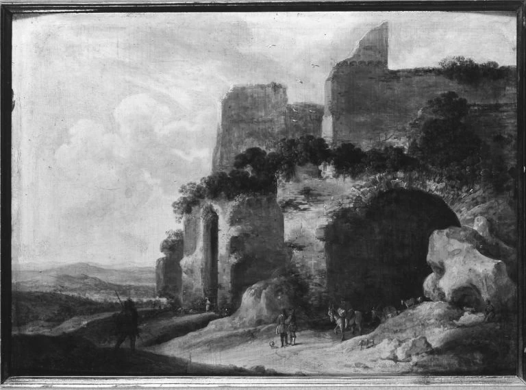 Paesaggio con rovine - Bavarian State Painting Collections